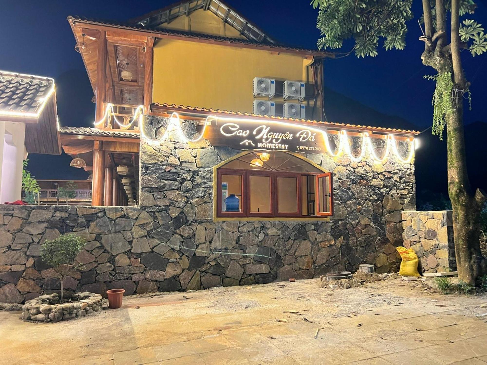 Cao Nguyen Da Homestay Meo Vac Экстерьер фото